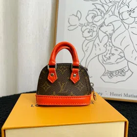 Louis Vuitton LV Mini Shell Bag Keychain Pendant-4006  