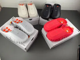 Nike Mind 001 Platform Slip-on Closed-Toe Sandals-6001  